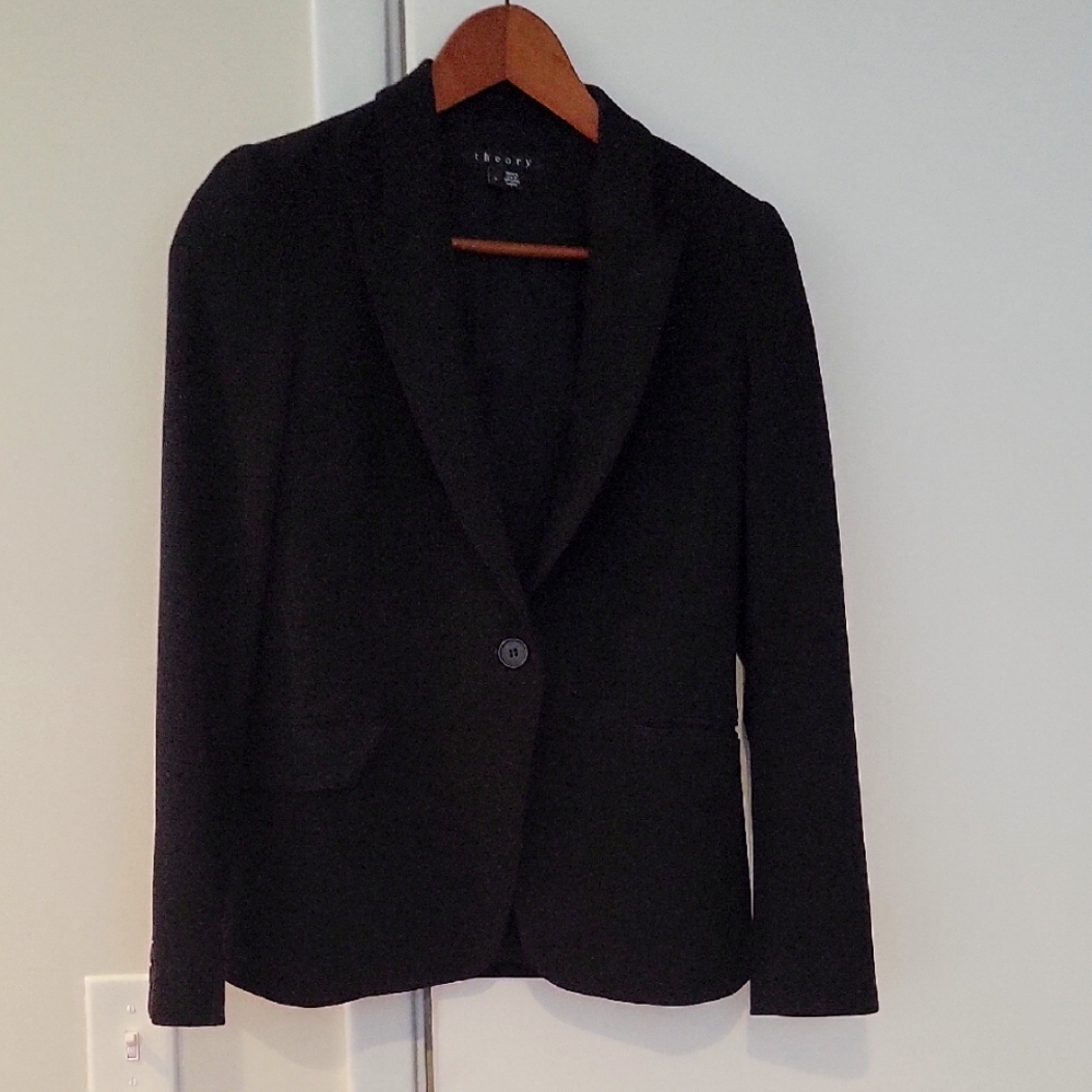 Theory Black Blazer